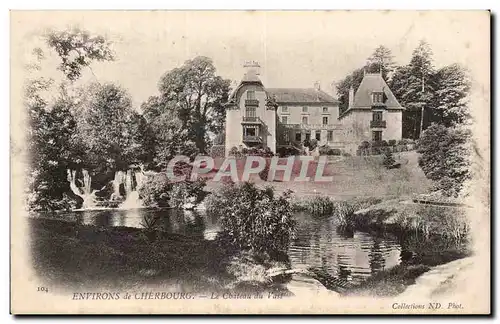 Ansichtskarte AK Environs de Cherbourg Le chateau du Vast