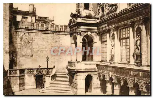 Cartes postales La Rochelle L hotel de ville Facade sur la cour interieure