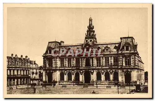 Cartes postales Poitiers L hotel de ville Facade principale sur la place d armes