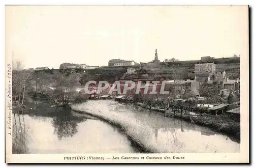 Cartes postales Poitiers Les casernes et coteaux des dunes