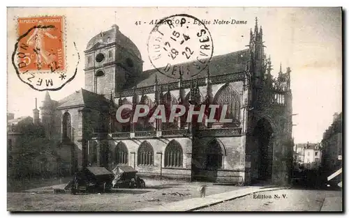 Ansichtskarte AK Alencon Eglise Notre Dame