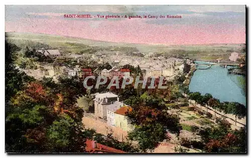 Cartes postales Saint Mihiel Vue generale Le camp des romains