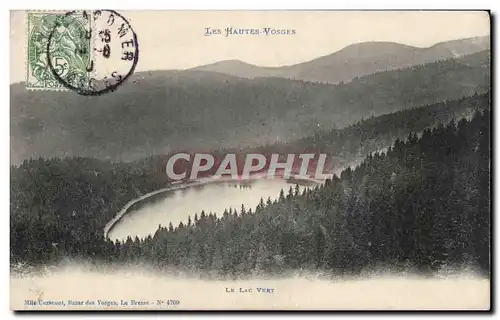 Cartes postales Hautes vosges Le lac vert