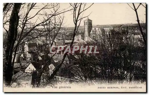 Cartes postales Rethel Vue generale