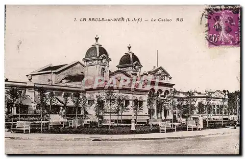 Cartes postales La Baule sur Mer Le casino