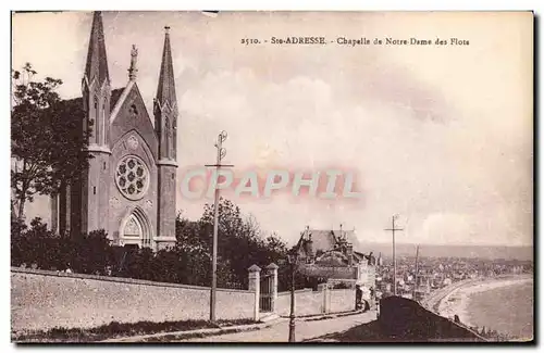 Cartes postales St Adresse Chapelle de Notre Dame des flots