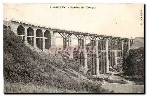 Ansichtskarte AK St Brieuc Viaduc de Toupin