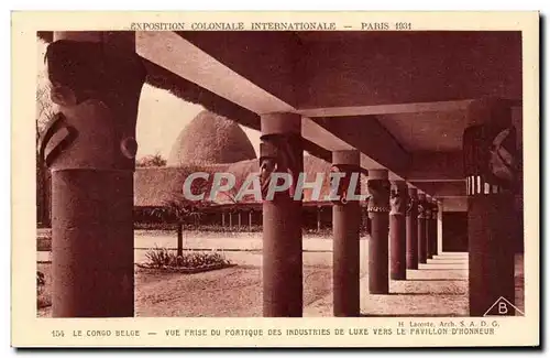 Ansichtskarte AK Exposition coloniale internationale Paris 1931 Le Congo belge