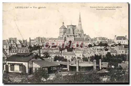 Cartes postales Guingamp Vue generale