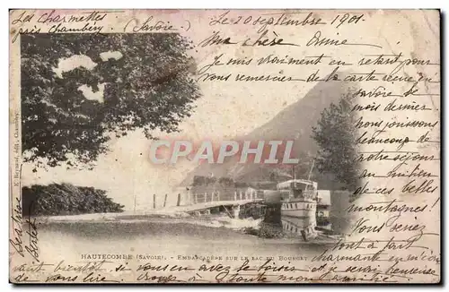 Cartes postales Hautecombe Embarcadere sur le lac du Bourget
