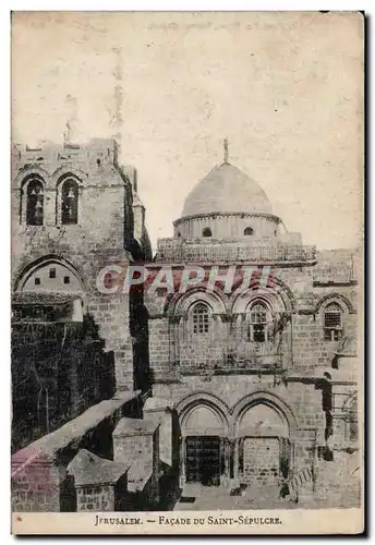 Cartes postales Israel Jerusalem Facade du Saint Sepulcre