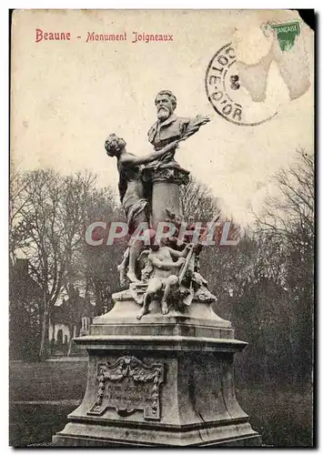 Ansichtskarte AK Beaune Monument Joigneaux