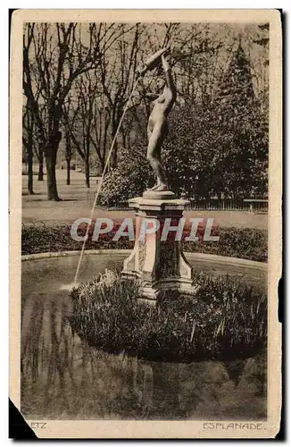 Cartes postales Metz Esplanade