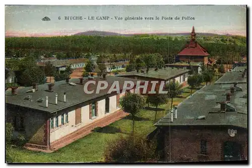 Cartes postales Bitche Vue generale vers le poste de police