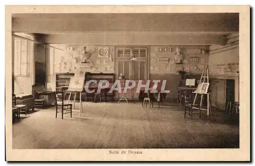 Cartes postales Suisse Fribourg Pensionnat La Chassotte Salle de dessin