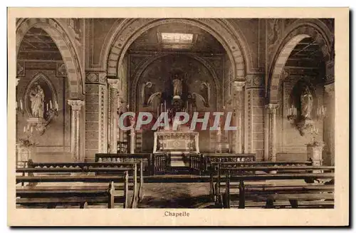 Cartes postales Suisse Fribourg Pensionnat La Chassotte Chapelle