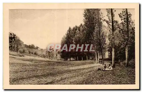 Cartes postales Liguge La prairie au pont de Bourdigal