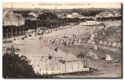 Cartes postales Royan La grande conche