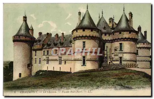 Cartes postales Chaumont La loire Le chateau