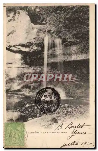 Cartes postales Chambery La cascade de Jacob