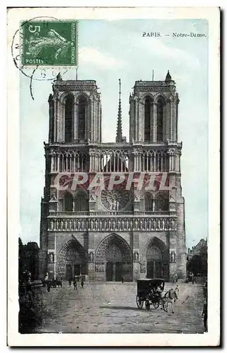 Cartes postales Paris Notre Dame