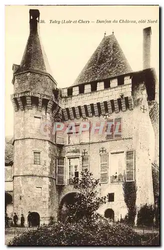 Ansichtskarte AK Talcy Donjon du chateau