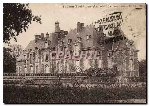 Cartes postales St Jean Froidmentel Rougemont Le chateau