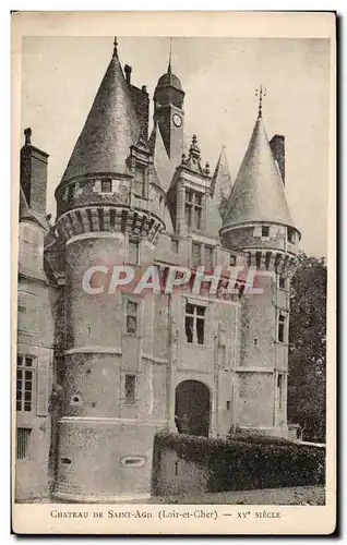 Cartes postales Chateau de Saint Agil