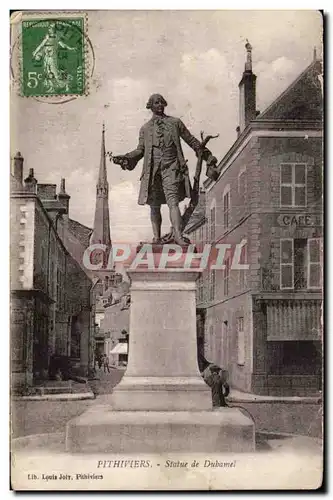 Cartes postales Pithiviers Statue de Duhamel