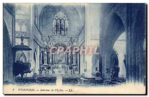Pithiviers - Interieur de l Eglise - Cartes postales