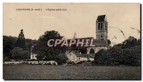 Luzarches - L Eglise Cartes postales