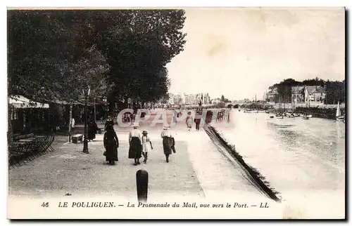 Le Pouliguen - La Promenade du Mail Cartes postales