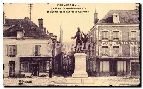 Pithiviers - La Place Duhamel Dumonceau Cartes postales