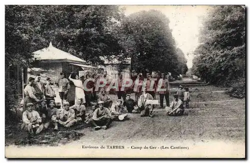 Environs de Tarbes - Camp de Ger - Les Cantines - Cartes postales