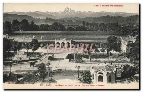 Pau - La Gare du Midi - Cartes postales