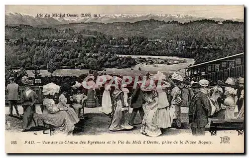 Pau - Sight on the Chain of the Pyrenees and the Peak of the South - Cartes postales�