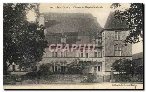 Mauleon - Chateau de Maytie d Andurain - Cartes postales