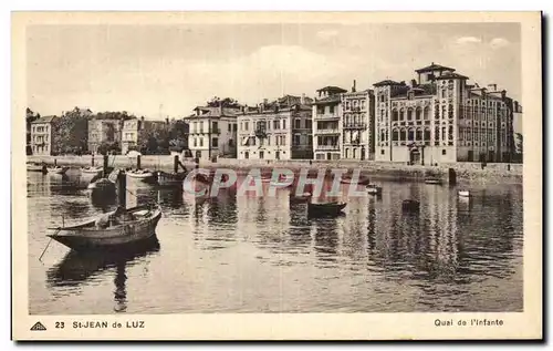 Saint Jean de Luz - Quai de l Infante - Ansichtskarte AK