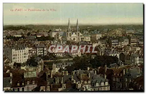 Pau - Panorama de la Ville - Cartes postales