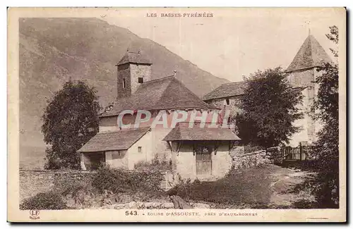 Pres d Eaux Ronnes - Eglise d Assouste - Cartes postales