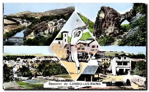 Cambo des Bains - Souvenir Pelote basque - Ansichtskarte AK