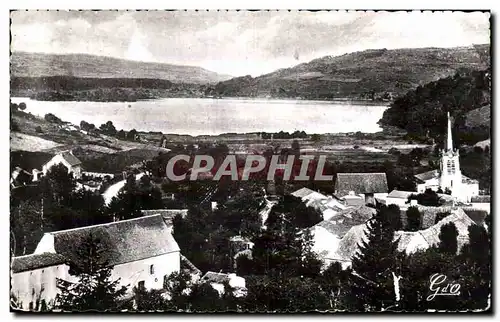 L Auvergne - Village et Lac d Aydat - Ansichtskarte AK