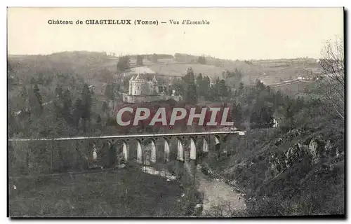 Chateau du Chastellux - Vue Generale - Cartes postales