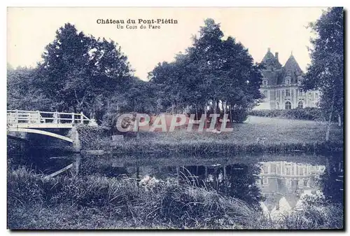 Chateau du Pont Pietin - Un Coin du Parc - Cartes postales