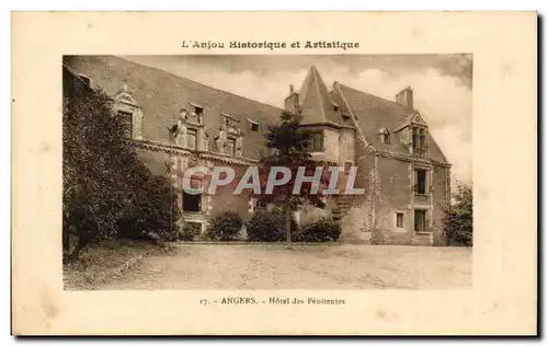 Angers - Hotel des Penitentes - Ansichtskarte AK