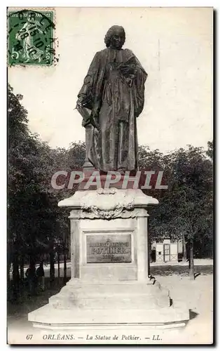 Orleans - Statue de Pothier - Cartes postales