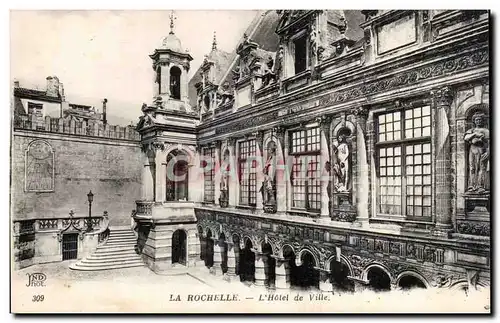 La Rochelle - L Hotel de Ville - Cartes postales