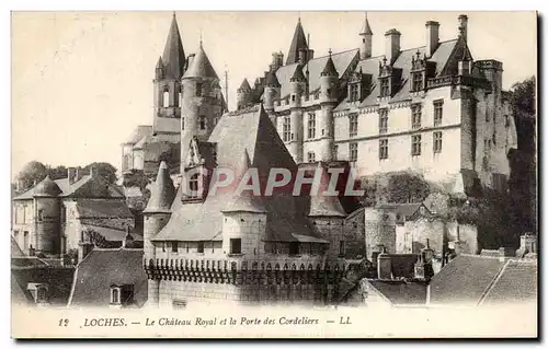 Loches - Le Chateau Royal - Cartes postales