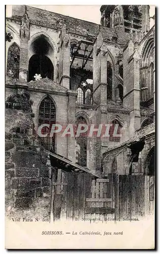 Soissons - La Cathedrale - Cartes postales