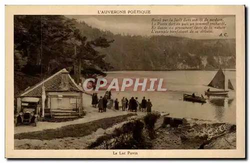 L Auvergne Poetique - Le Lac Pavin - Ansichtskarte AK